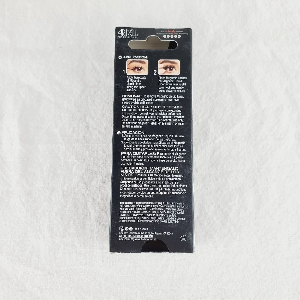 Ardell Magnetic liquid liner